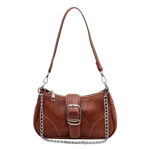 Axelväska Crossbody-väska BROWN STYLE 3 STYLE 3 Brown Style 3-Style 3