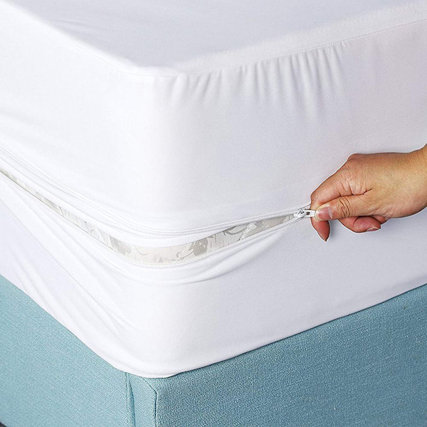 6-sidors Cover Vattentät Lakan VIT FULL FULL white Full-Full