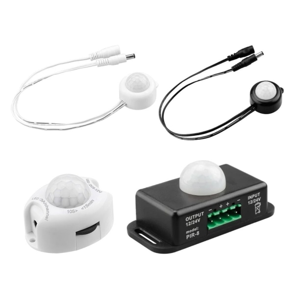 Sensor lyskontakt LED Strip Sensor Controller PIR8 PIR8 PIR8