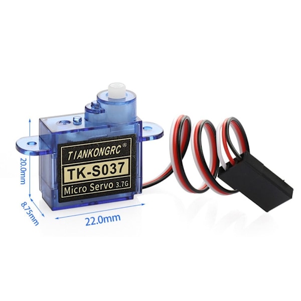 Digital servomotor Micro Servo 3.7G 180° 3.7G 180° 3.7G 180 °
