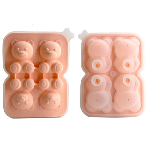 2 kpl Astronaut Ice Cube Mold suppilotyyppinen kansi astronaut&penguin