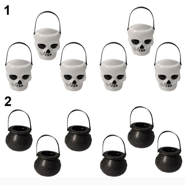 6/12 STK Halloween slikkrukke Heksepotte 2-6 STK 2-6 STK 2-6PCS