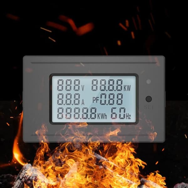 Voltmeter Amperemeter Strøm Elektrisitetsmåler 100A 22000W 100A 100A 22000W