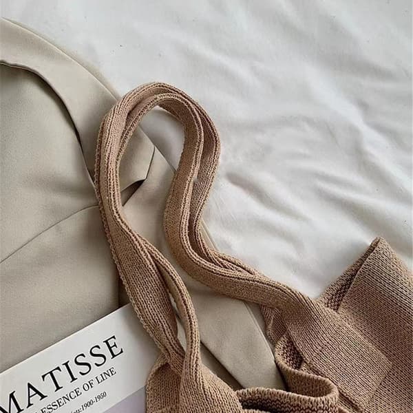 Stoffvesker Skulderveske BEIGE beige