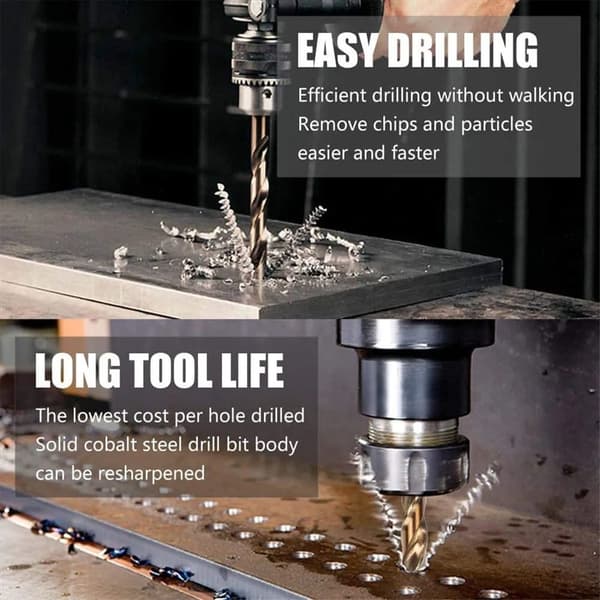 13/19/25PCS Twist Drill Bit Set Träbearbetningsverktyg Bits 25PCS 25PCS