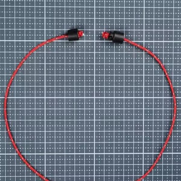 9 stk. Tactical Cord Lock Toggle Stopper Toggle Clip