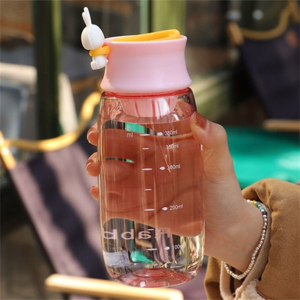 Vattenflaskor av plast Vattenmuggar ROSA 480ML pink 480ML