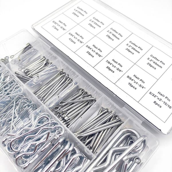 300 stk Splint Sortiment Kit Wave R Clips Holdesplint