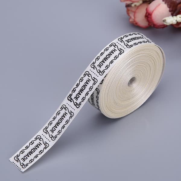 Handdade Ribbon Diy-merking HVIT White