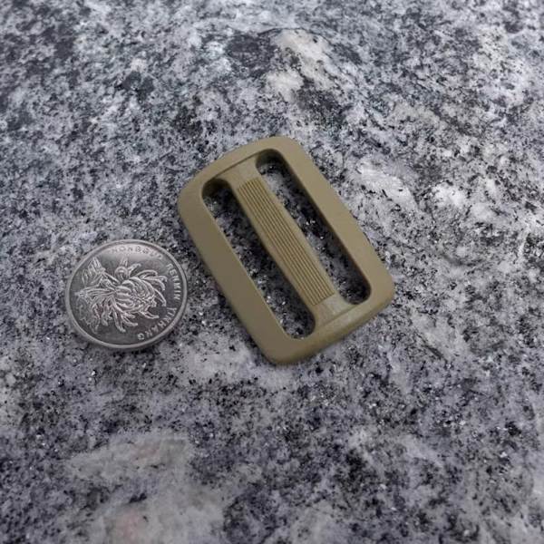 2st Tri Glide Slider Ladder Lock Spännen ARMY GREEN 3,8MM Army Green 3.8mm