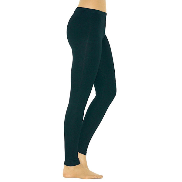 Yogabyxor med hög midja MÖRKGRÖN dark green