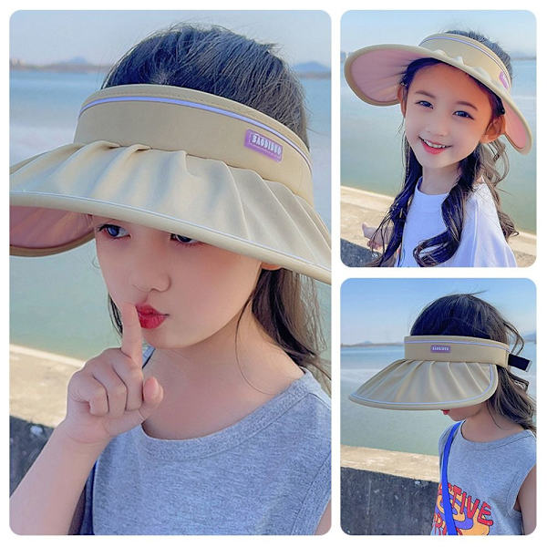Lasten Shell aurinkosuojahattu cap KHAKI khaki