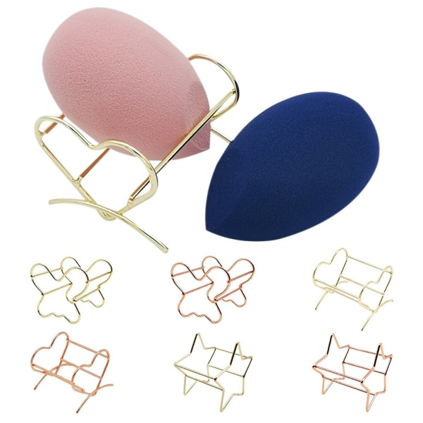 Meikkimunien kuivausteline Beauty Sponge -kuivausteline ROSE GOLD B B Rose Gold B-B