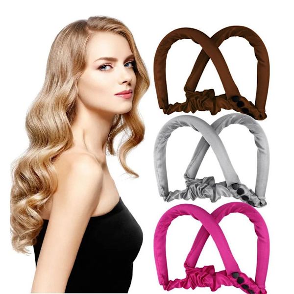 Värmelös locktång pannband FÄRG 3 FÄRG 3 Color 3