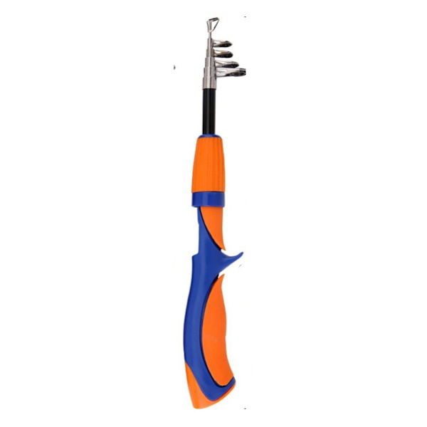 Teleskooppinen onki Kannettava onki BLUE YELLOW-1.4M Blue Yellow-1.4m