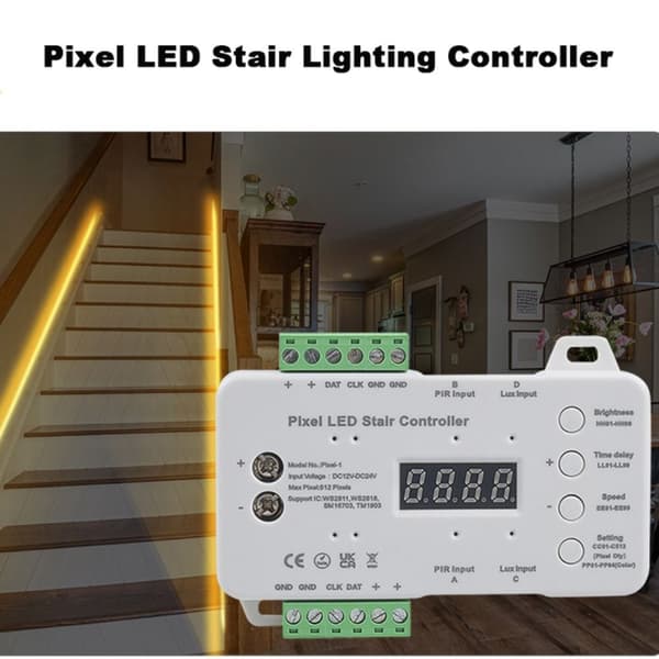 Stair Light Strip House Step Lighting Himmennysvalo