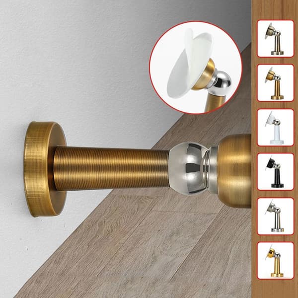 Dørstopper Magnetisk Dørholder SVART Black