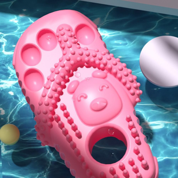 Hundtuggleksaker Tuggleksaker MÖRKROSA Dark Pink