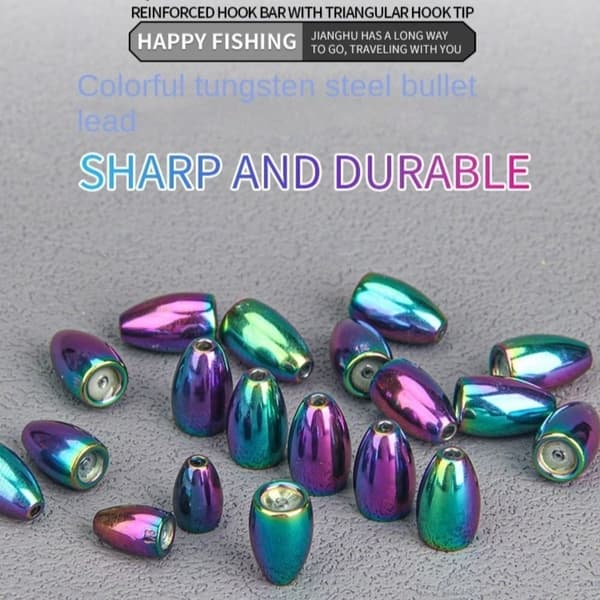 1/2/3/4/5 kpl Kalastus Tungsten fall Sinker 7G-2PCS 7G-2PCS 7g-2pcs