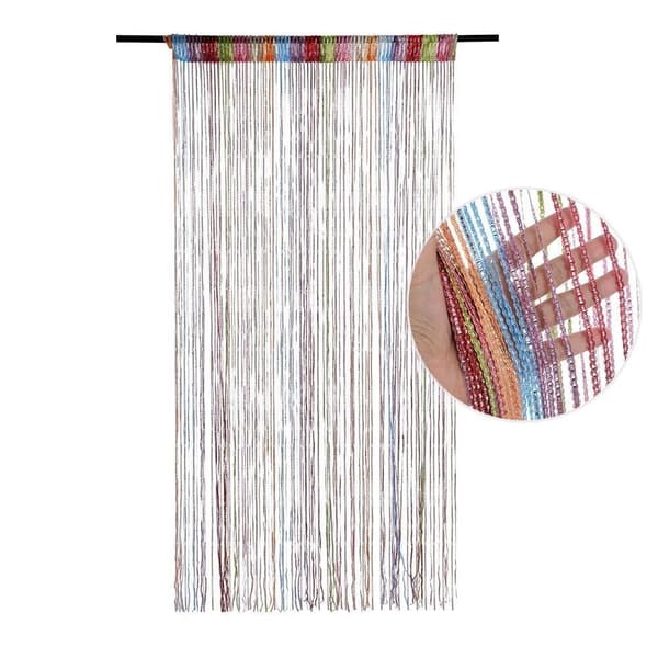 String Curtain huoneenjakaja Net SILVER SILVER Silver