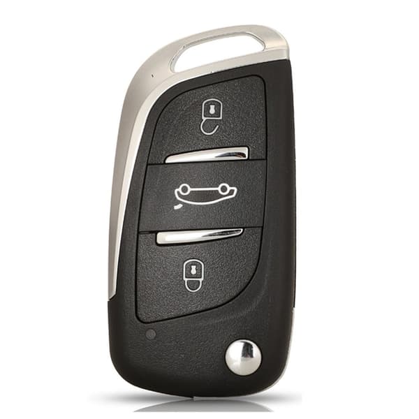 Sammenfoldelig nøglekasse Bilnøgleskal 3 KNAPPER 3 KNAPPER 3 Buttons