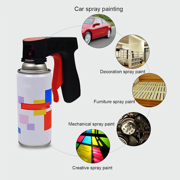 Spray Paint Kahva Spray CAN Gun Ruiskupistoolin kahva