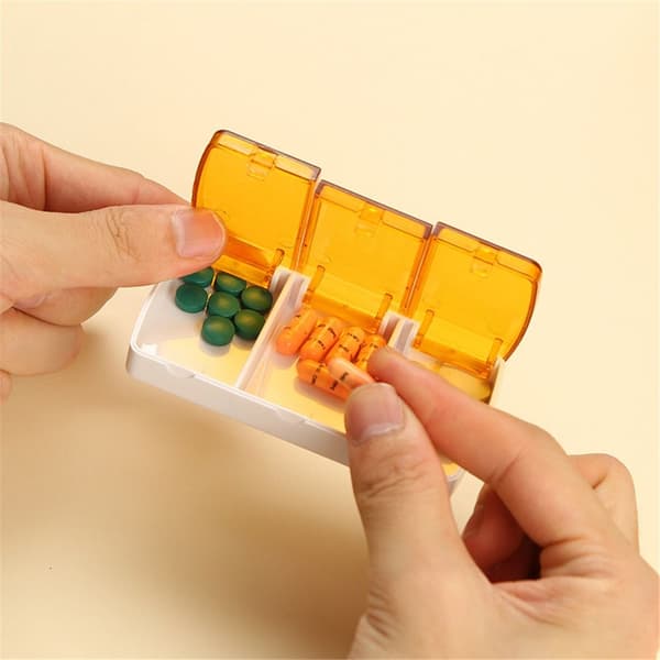 Pill Box Case BLÅTT blue
