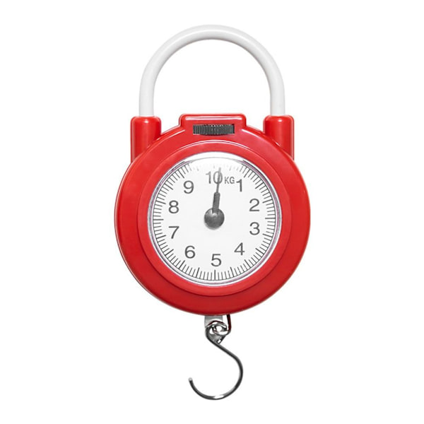 Hengende Skala Spring Scale RØD Red
