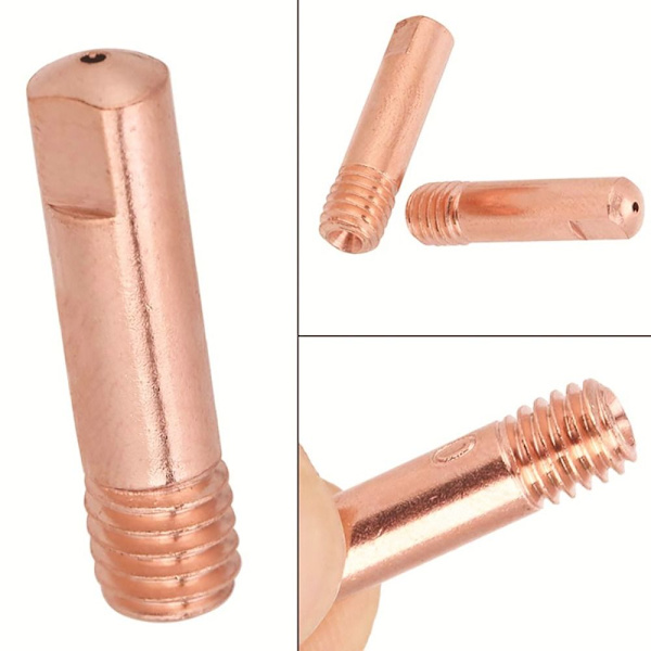 5 stk 0,6/0,8/0,9/1,0/1,2 mm Til MB-15AK 14AK MIG/MAG svejsning 0.6mm
