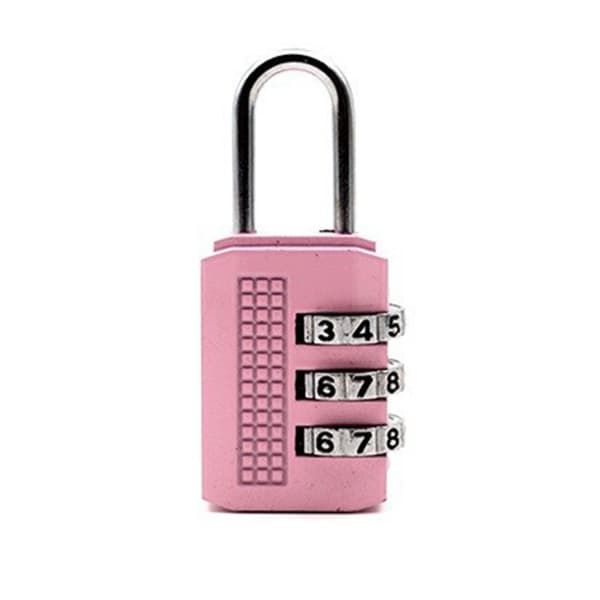 Lösenordslås Sovsalskåpslås ROSA Pink