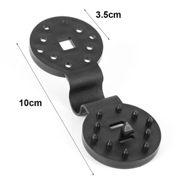12st Greenhouse Film SunShade Net Clips Clips Spänne Black 12Pcs-12Pcs