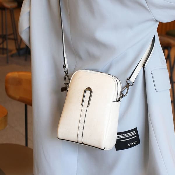 Crossbody axelväskor Dragkedja Väskor MÖRKGRÖN Dark Green