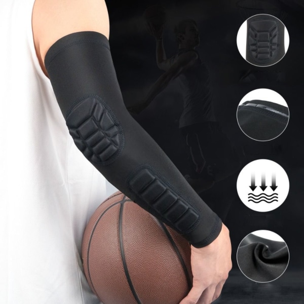 Basketball armærmer albuestøtte RØD M red M