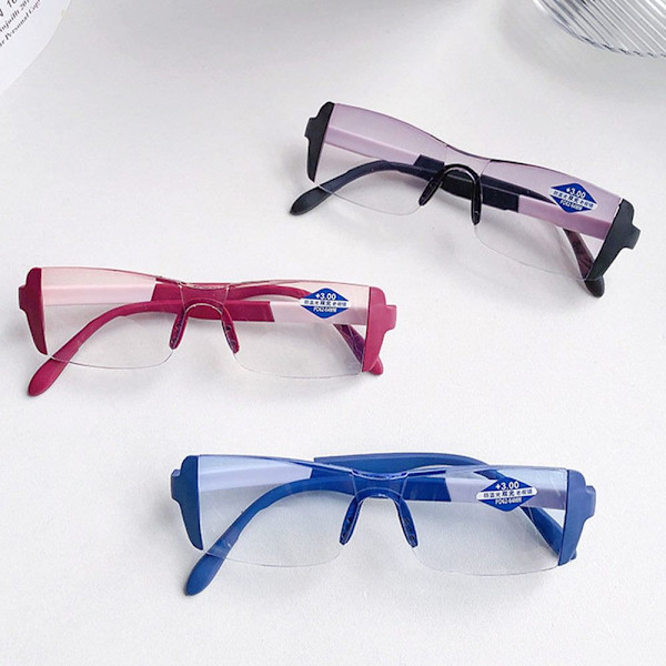 Presbyopia Briller Læsebriller SORT STYRKE 4,00 black Strength 4.00-Strength 4.00