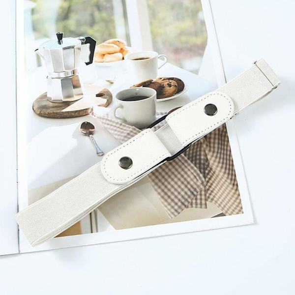 2 st Spännefritt bälte Midjebälte E-MED SPÄNNE E-MED SPÄNNE E-with buckle