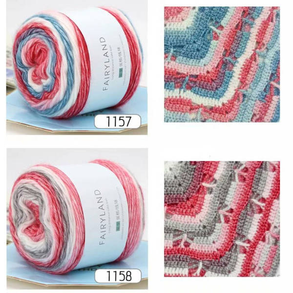 Rainbow Woolen Garn Kagegarn 1169 1169 1169