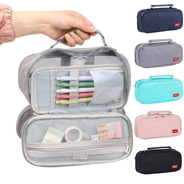 Case Kynäpussi HARMAA 5 KERROSTA 5 KERROSTA GREY 5 LAYERS-5 LAYERS