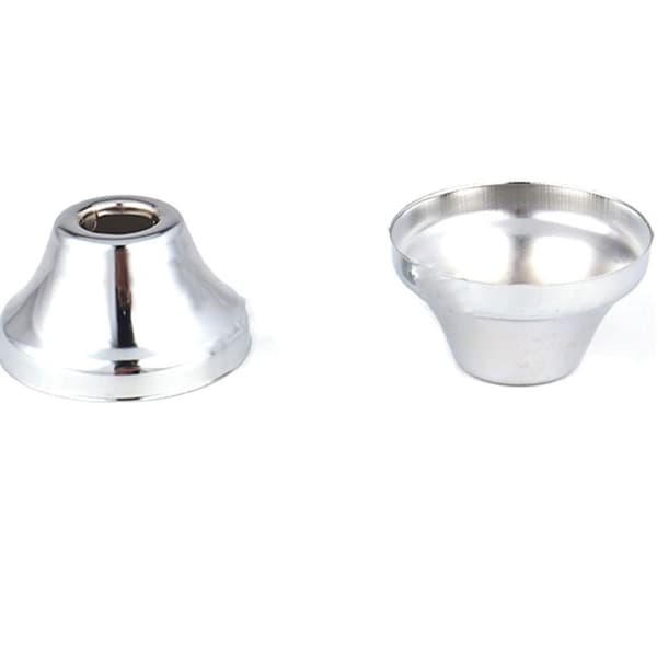 4 STK Rund Escutcheon Plate Flensdeksel Match Bell Flens 4PCS