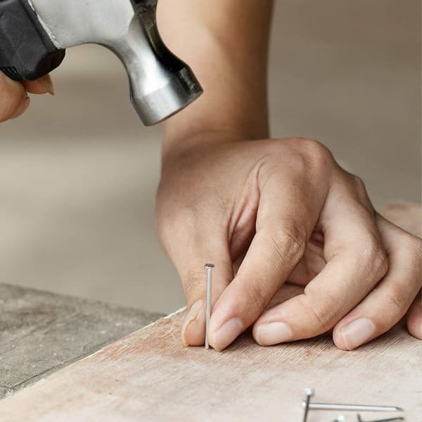 460 kpl Hardware Nails ruostumatonta terästä pyöreä pää