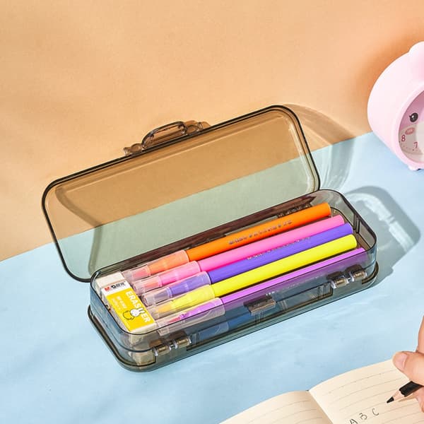 Pencils Box Pen Case HVID White