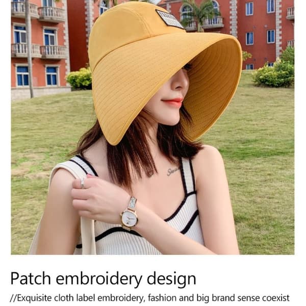 Damhatt Sommarhatt SVART black