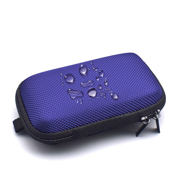 Digital Organizer Headset Case Box PUNAINEN Red