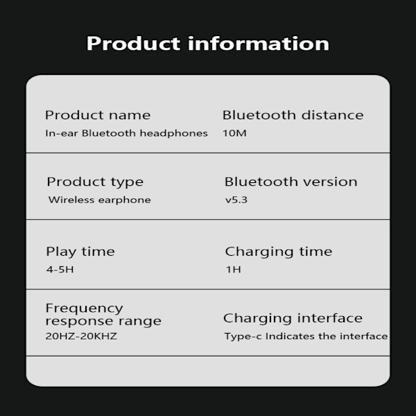 L33 Bluetooth Headset Tws Hörlur KHAKI ENKELÖR ENKELÖR khaki single ear-single ear