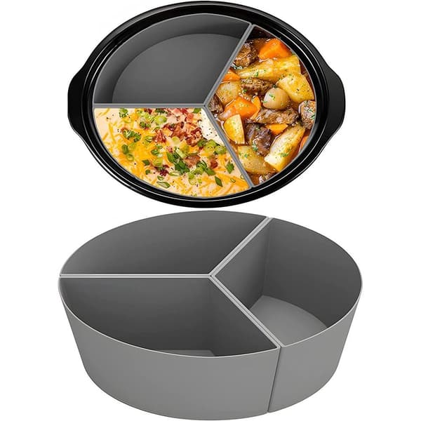 Slow Cooker Liners Slow Cooker Divider Liner GRÅ grey