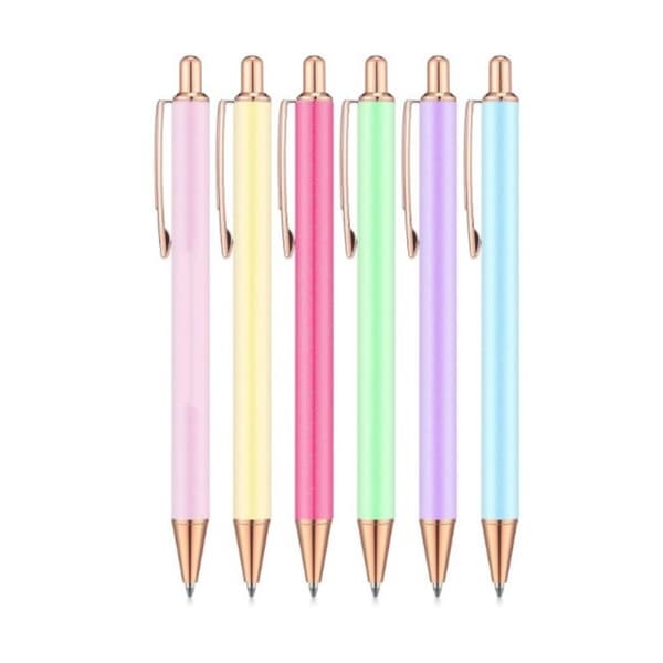 Fancy penner Kulepenner 6 stk