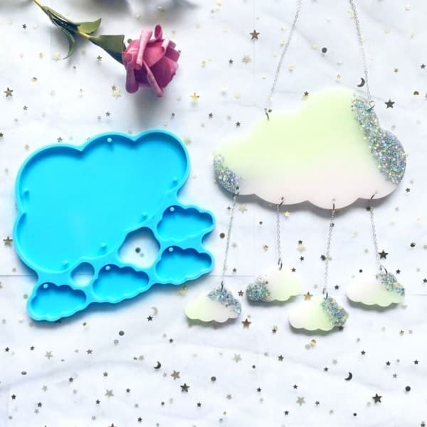 DIY Crafts Silikone Form Vægdekoration