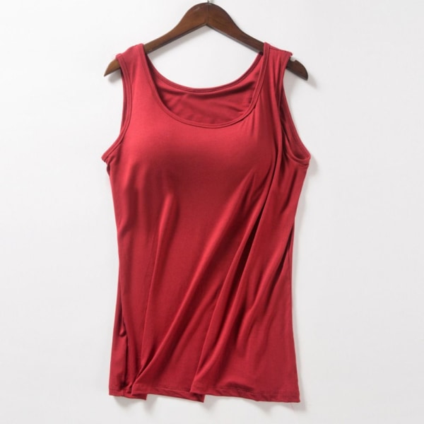 Strap Vest Basic Vest RØD L red L