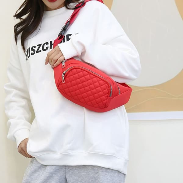 Fanny Pack Belt Bag GRAY grey