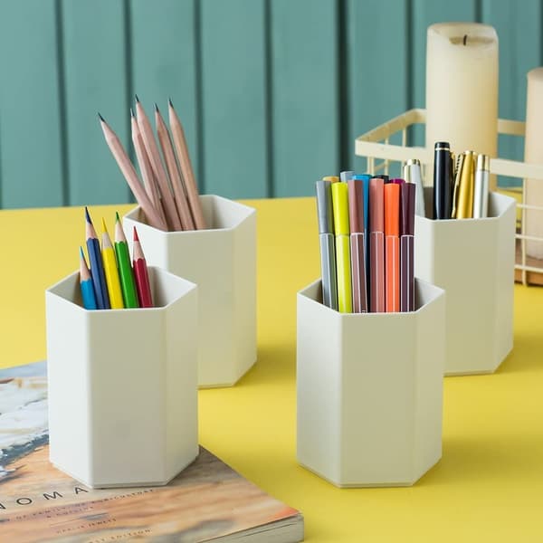 4 Pack Pencil Cup -kynäpidikkeiden organizer
