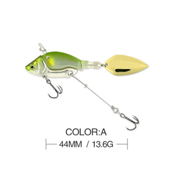 Metall fiskebete VIB Lure FÄRG A FÄRG A Color A